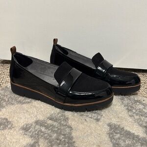 Dr. Scholls black slip ons